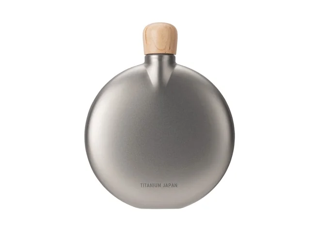 Фляга Snow Peak TW-116 Titanium Curved Flask Фото 2